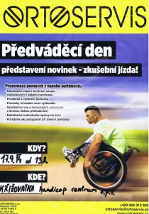 Předváděcí den v KŘIŽOVATCE – ORTOSERVIS @ KŘIŽOVATKA handicap centrum o.p.s. | Pardubice | Pardubický kraj | Česká republika