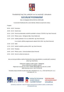 Sociální podnikání (Svitavy) @ Fabrika | Svitavy | Pardubický kraj | Česká republika