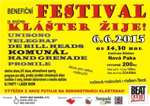 Festival Klášter žije! @ Centrum Klášter | Nová Paka | Královéhradecký kraj | Česká republika